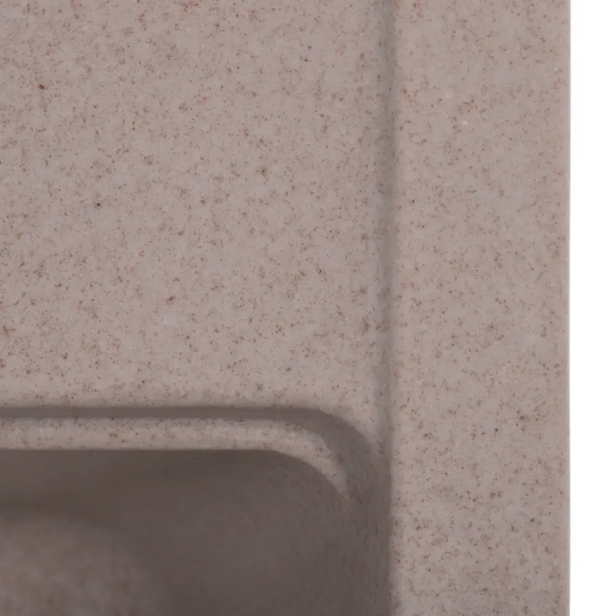 Мийка кухонна Zerix ZS-5751S-06 Бежева (ZX4597)