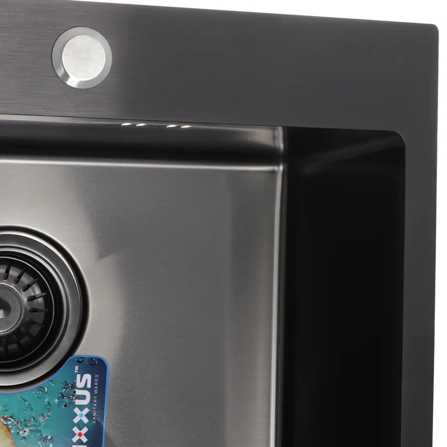 Кухонная мойка MIXXUS Черная MX5050-200x1.0-PVD (MX0578)