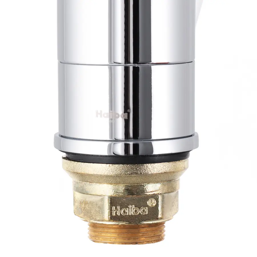 Змішувач для кухні Haiba Magic 555 з синьою ручкою (HB0668)