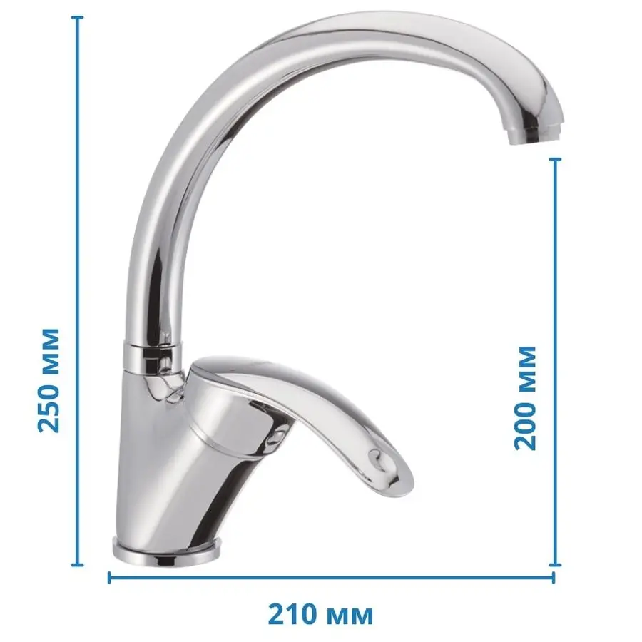 Змішувач для кухні Haiba Mars 011 (HB0264)