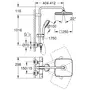 Душова система з термостатом для душа Grohe New Tempesta Cosmop. System (26689000)