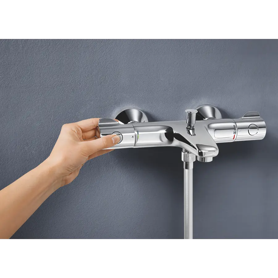 Змішувач для ванни з термостатом Grohe Grohtherm 800 (34567000)