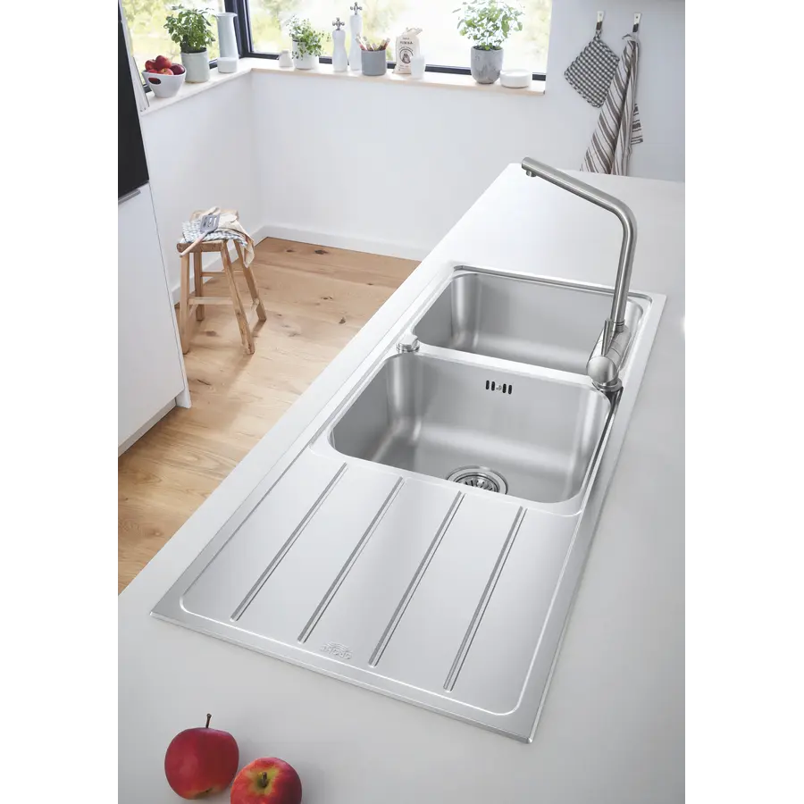 Мийка для кухні із нержавіючої сталі Grohe K500 (31588SD1)