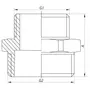 Ніпель редукційний 1 "x2" Koer KF.N1020 (KF0045)