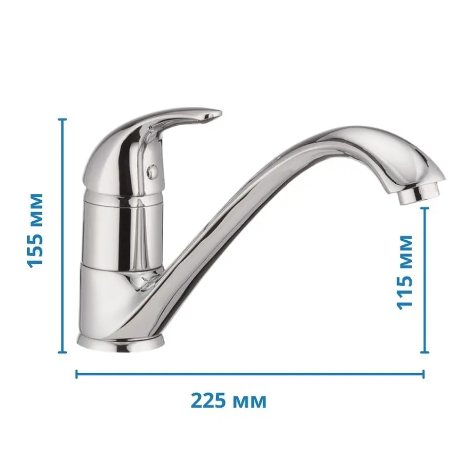 Змішувач для кухні Haiba VIOLET 012 (HB0399)