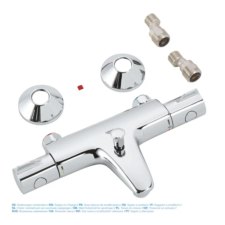 Змішувач для ванни з термостатом Grohe Grohtherm 800 (34567000)