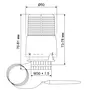 Термоголовка з виносним датчиком M30x1.5 Koer KR.1333 (KR2751)