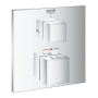 Термостат прихованого монтажу на 2 споживача Grohe Grohtherm Cube (24154000)