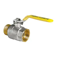 Кран кульовий KOER KR.215.G - 3/4" FM ГШВ YELLOW, ручка "важіль" жовта (KR0117) Кран кульовий KOER KR.215.G - 3/4" FM ГШВ YELLOW, ручка "важіль" жовта (KR0117)