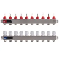 Колекторний блок з витратомірами Europroduct EP.S1110-10 1 "x10 (EP4986) Колекторний блок з витратомірами Europroduct EP.S1110-10 1 "x10 (EP4986)