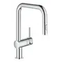 Змішувач для кухні з висувним виливом Grohe Minta (32322002)