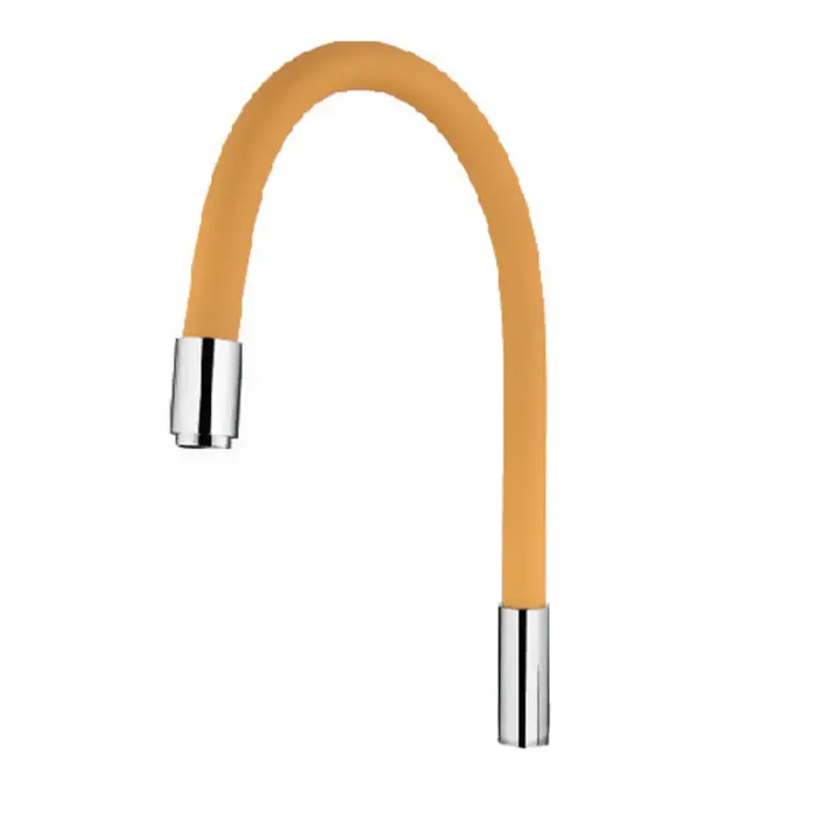 Вилив для змішувача гнучкий помаранчевий Mixxus Premium (MI0562)