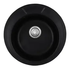 Мийка кухонна Haiba HB8301-G226 Black 490x180 (HB0971)