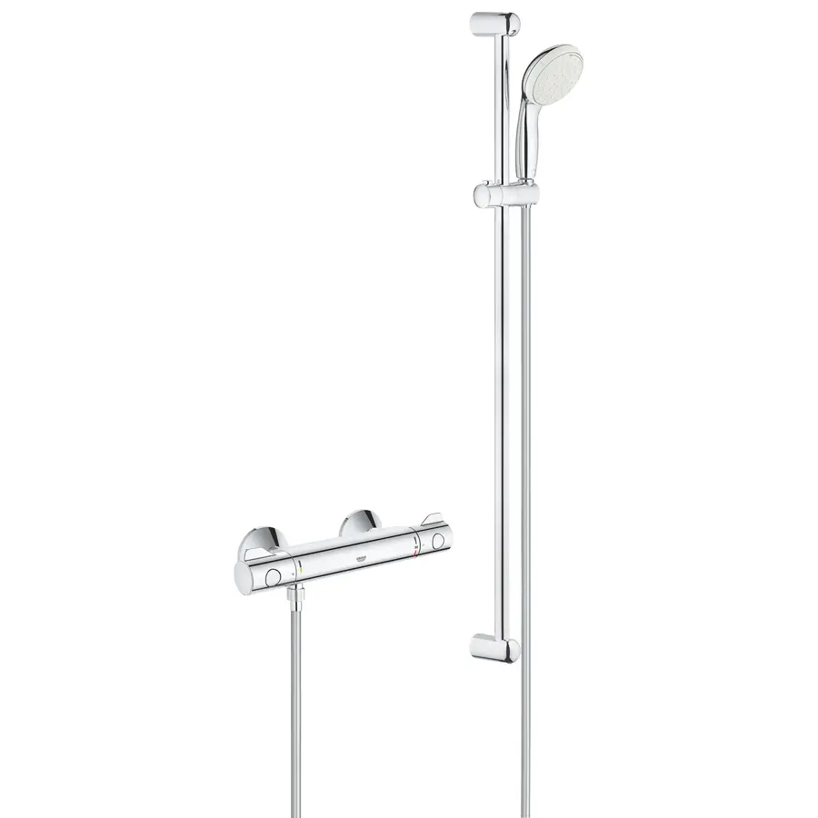 Термостат для душу із душовим гарнітуром Grohe Grohtherm 800 (34566001)