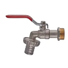 Кран пивний, ручка "важіль" червона WATERPRO WP100-20 - 3/4" (WP2899)