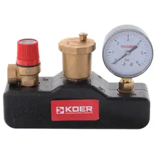 Група безпеки 1" (в термоізоляційному кожусі) Koer KR.105PT (KR2753) Група безпеки 1" (в термоізоляційному кожусі) Koer KR.105PT (KR2753)