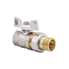 Кран з американкою 3/4" (Koer KR.227.W) білий (KR0097)