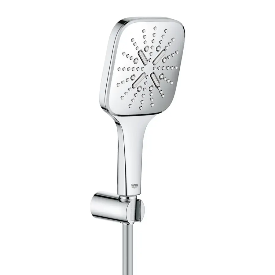 Душовий набір з тримачем, 3 режими струменя Grohe Rainshower SmartActive (26589000)