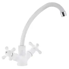 Змішувач на кухню Plamix Amax-271 Білий (без підводки) (PM0581) Змішувач на кухню Plamix Amax-271 Білий (без підводки) (PM0581)