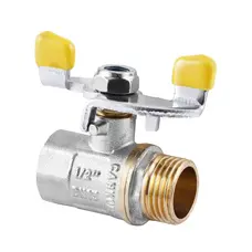 Кран кульовий СК 1/2" ГШМ YELLOW ART.607 (WP0074)