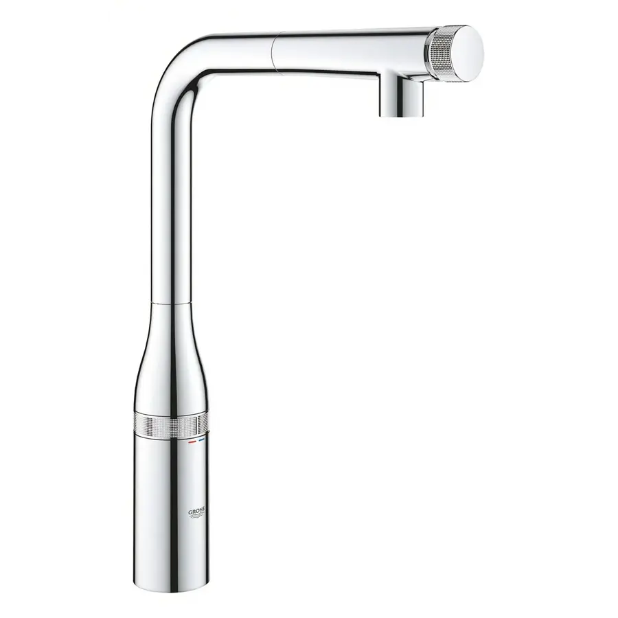 Змішувач для кухні з висувним виливом Grohe Essence SmartControl (31615000)