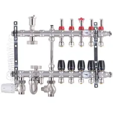 Колектор з вбудованим зміш. вузлом Koer KR.S1012-5 1 "х5 SUS304 і євроконус 3 / 4-16 (KR2938) Колектор з вбудованим зміш. вузлом Koer KR.S1012-5 1 "х5 SUS304 і євроконус 3 / 4-16 (KR2938)