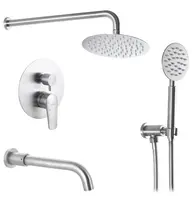 Вбудована душова система Mixxus box-009 (нерж. сталь) (SS0045)