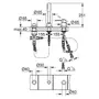 Змішувач для ванни Grohe Essence на 3 отвори (19976001)