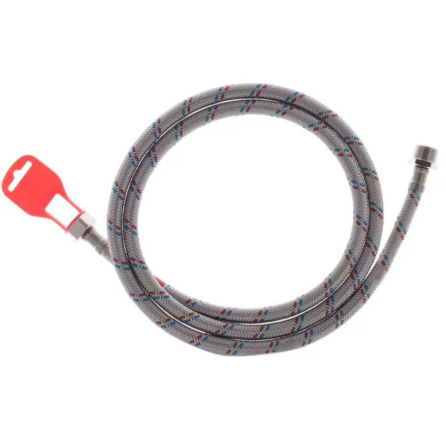 Гнучкий шланг для підключення води гайка 1/2'' - Штуцер 1/2'' (150 см) Koer (KR0269)