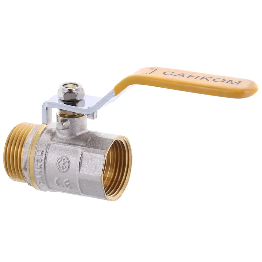 Кран кульовий СК 1" ГШВ YELLOW ART.607 (WP0101)