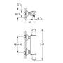 Термостат для душу Grohe Grohtherm 1000 New (34143003)