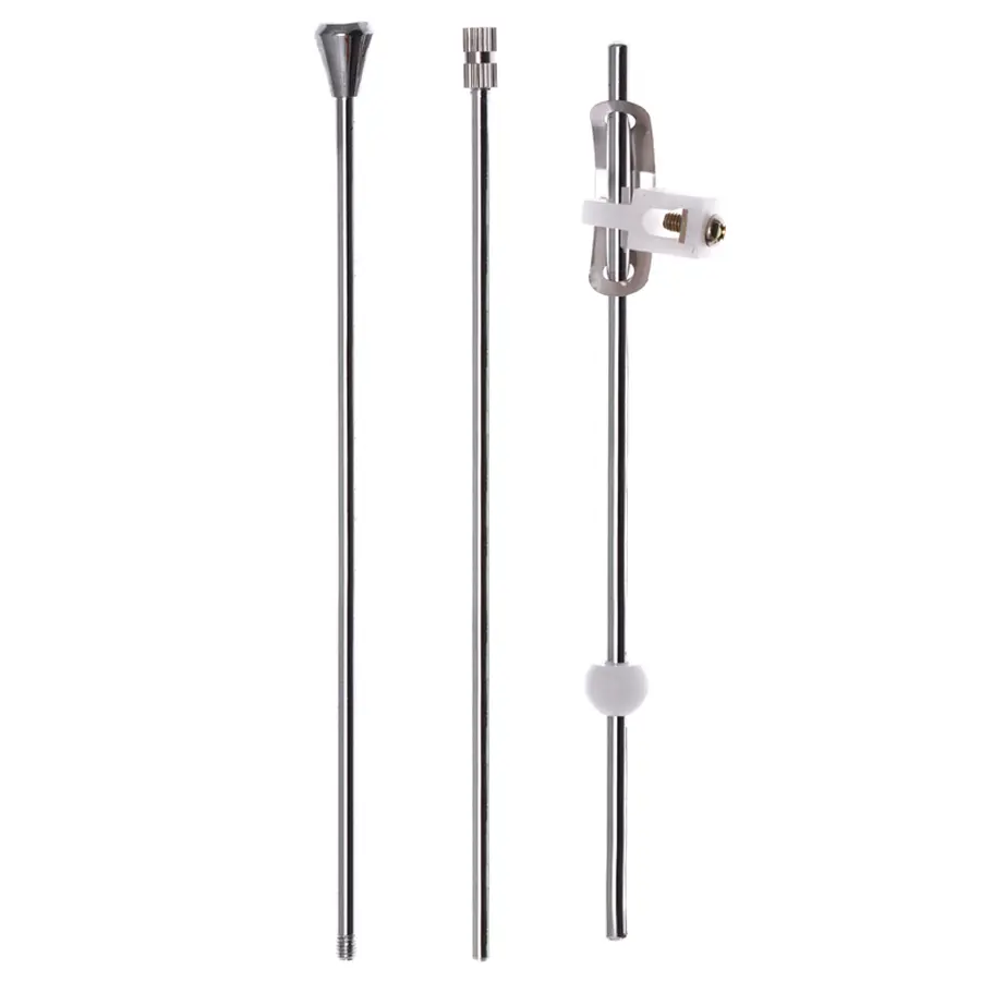 Важільний донний клапан для умивальника Haiba POP-UP з переливом (Колір хром) 1 1/4'' (AC0019)