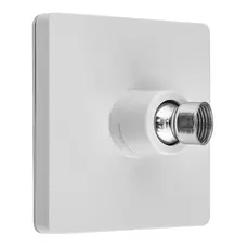 Лійка для душу стельова Zerix SH-82 (біла) (ZX4789)