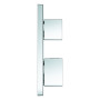 Термостат прихованого монтажу на 2 споживача Grohe Grohtherm Cube (24154000)