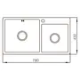 Мийка Mixxus MX7843-220x1.0-Satin (MX0564)