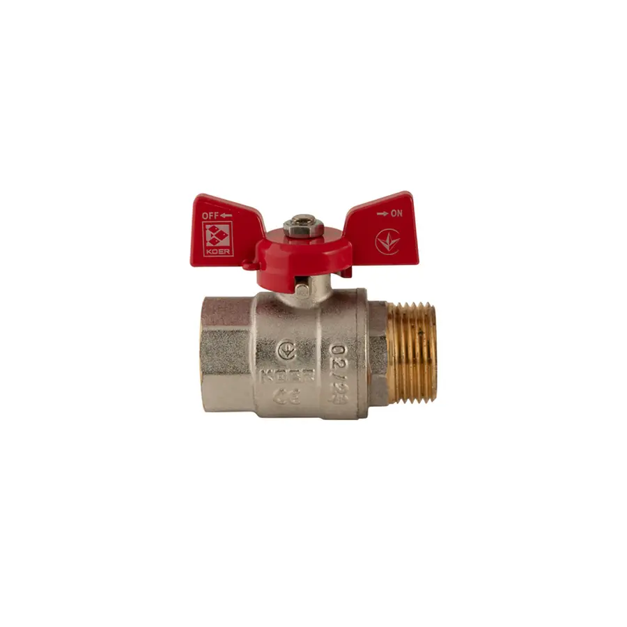 Кран кульовий Koer 1" ГШР (KR.215) (KR0029)