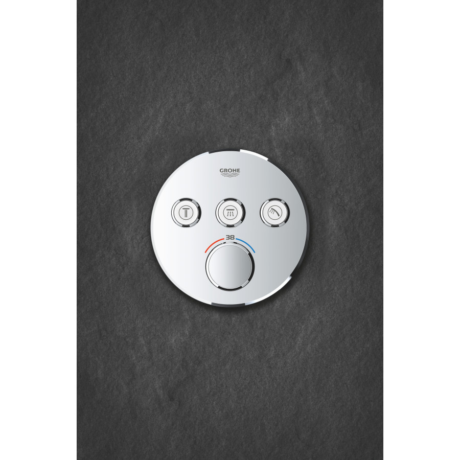 Термостат прихованого монтажу на 3 споживача Grohe Grohtherm SmartControl (29121000)