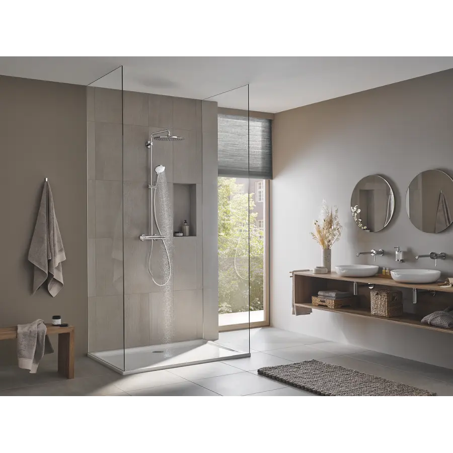 Душова система з термостатом для душа Grohe Euphoria System (26075001)