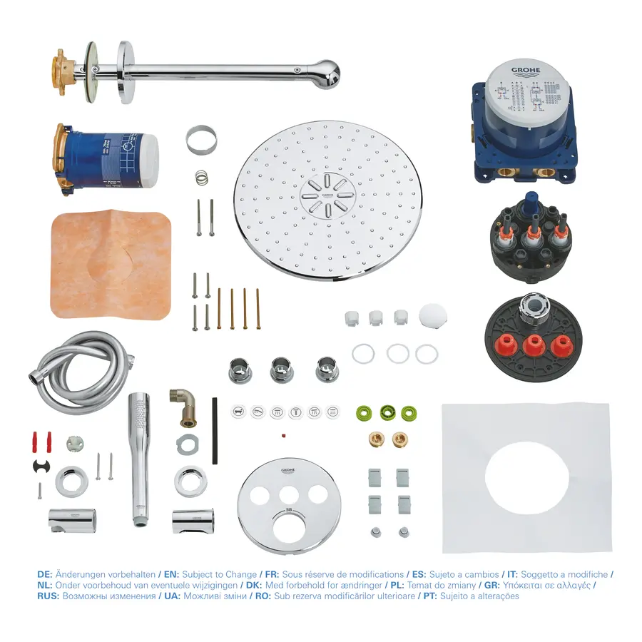 Душова система прихованого монтажу з термостатом Grohe Grohtherm SmartControl (34705000)