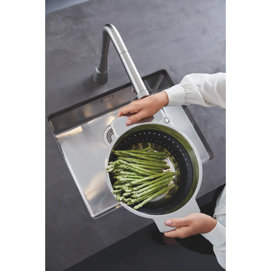 Змішувач для кухні з висувним виливом Grohe Zedra SmartControl (31593DC2)