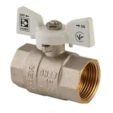 Кран кульовий Koer 1" ГГМ (KR.217.W) білий (KR0180)