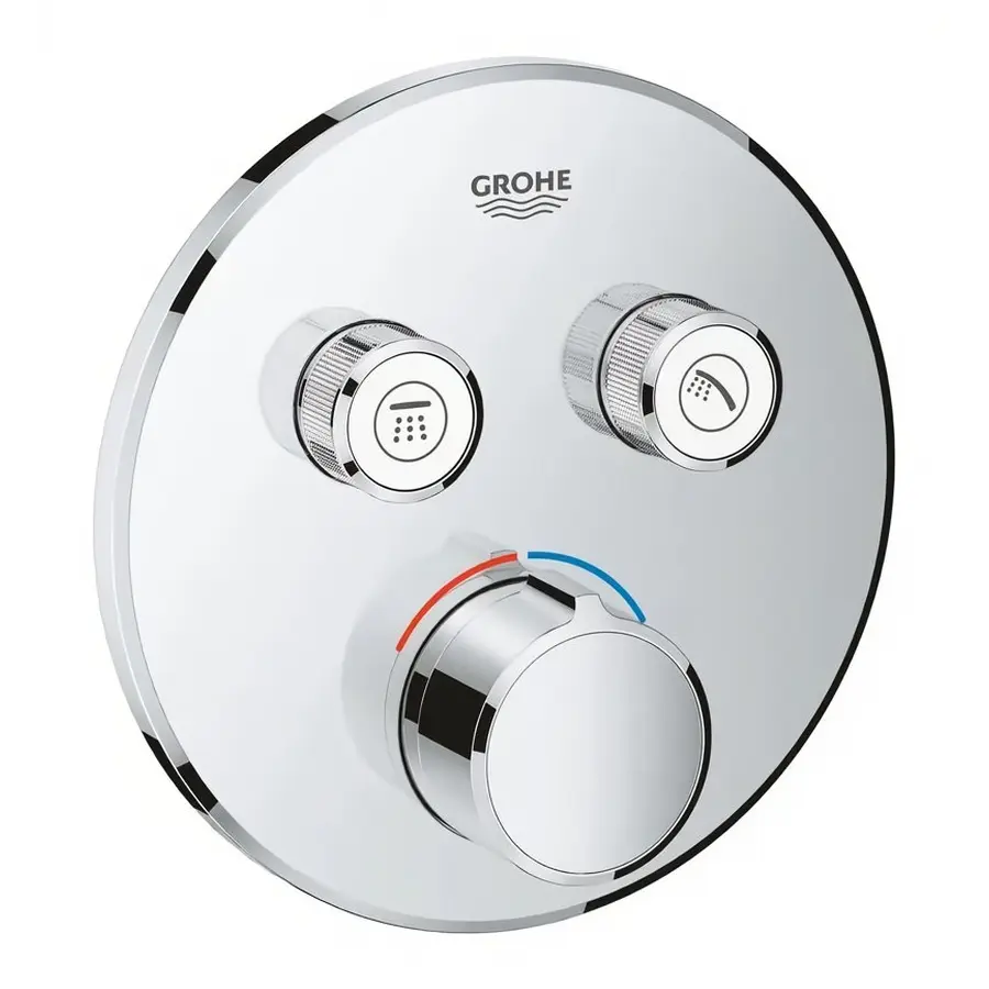 Змішувач прихованого монтажу на 2 споживача Grohe SmartControl Mixer (29145000)