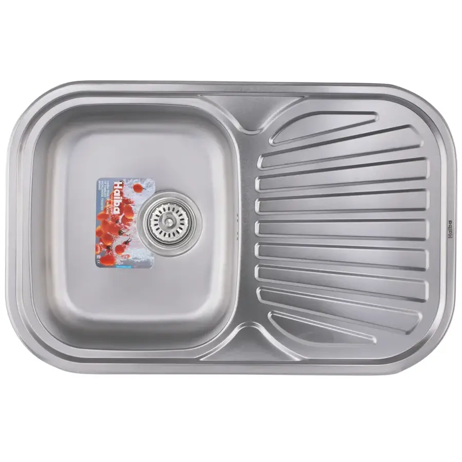 Мийка кухонна HAIBA 74x48 (decor) (HB0559)