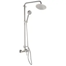 Душова колона зі змішувачем Zerix LR72405 (нерж. сталь) (LL1473) Душова колона зі змішувачем Zerix LR72405 (нерж. сталь) (LL1473)