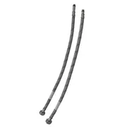Гнучкі шланги для змішувача гайка 1/2'' - Штуцер M10 (80 см) 2 шт Zerix (ZX1575)