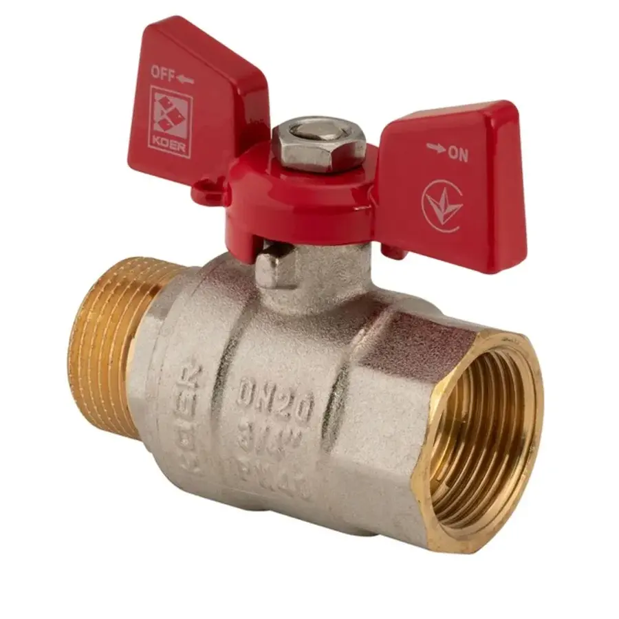 Кран кульовий Koer 3/4" ГШМ (KR.218) (KR0043)