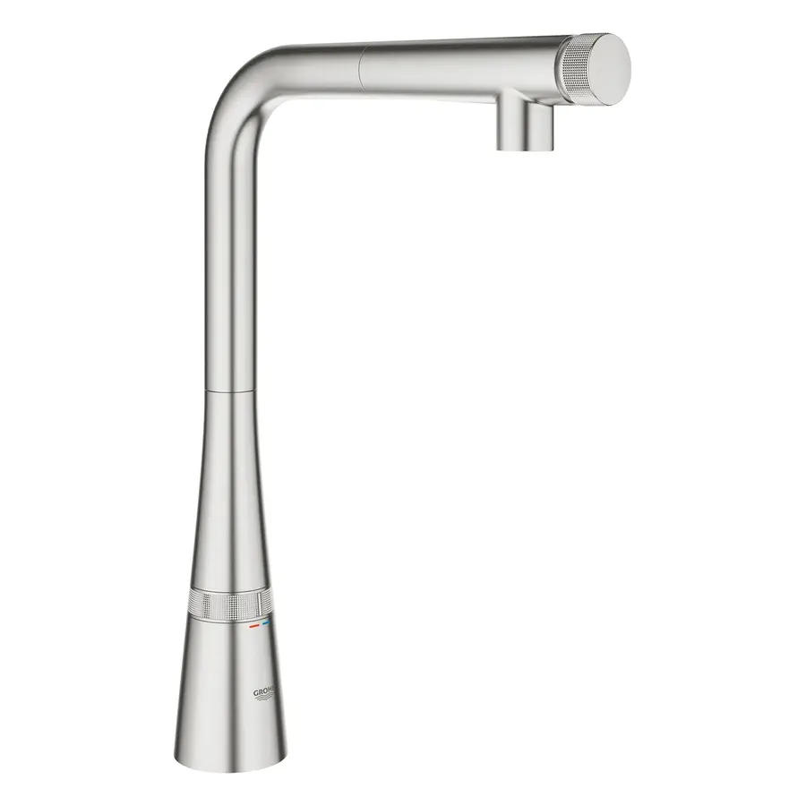 Змішувач для кухні з висувним виливом Grohe Zedra SmartControl (31593DC2)