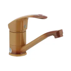 Змішувач для умивальника Haiba Mars 004 (вилив 15 см) коричневий (HB0250)