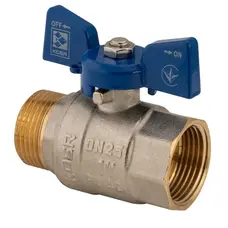 Кран кульовий Koer 1" ГШМ (KR.218.B) синій (KR2721)