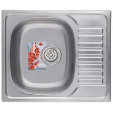Мийка кухонна HAIBA 58x48 (satin) (HB0645)